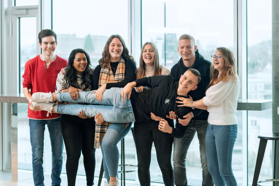Gruppenfoto der SVA-Lernenden